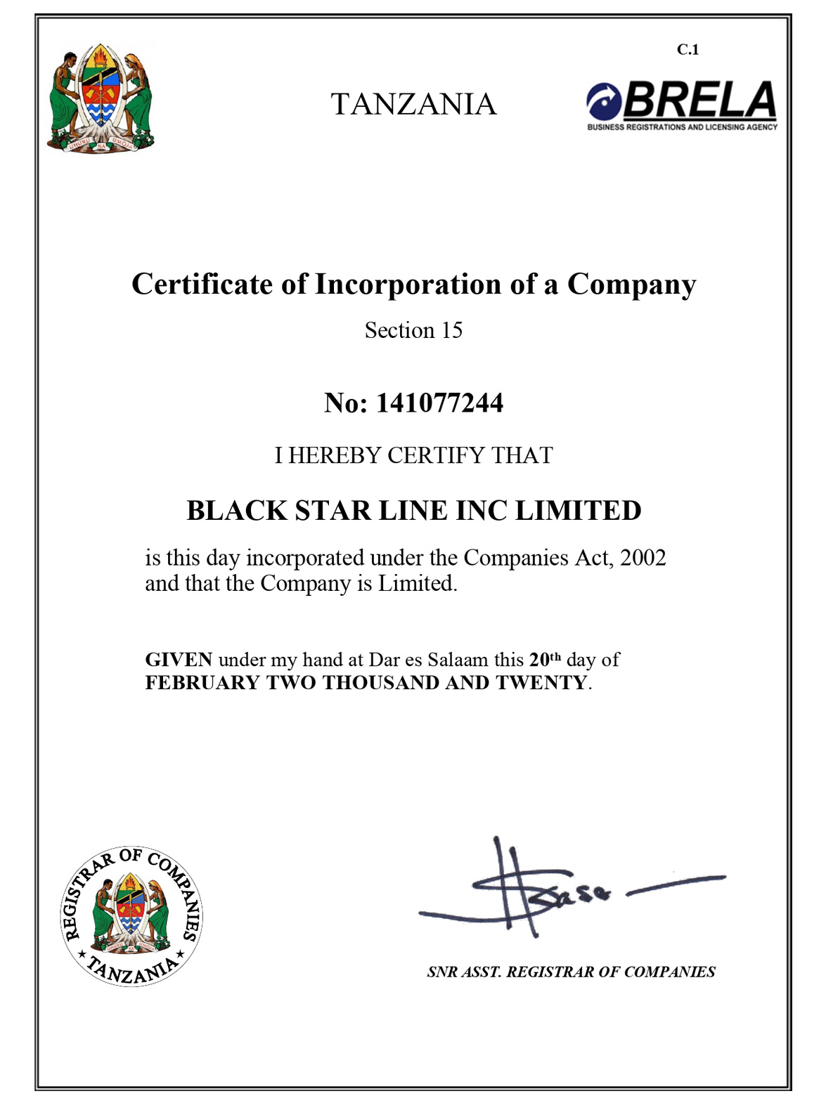 Trade License