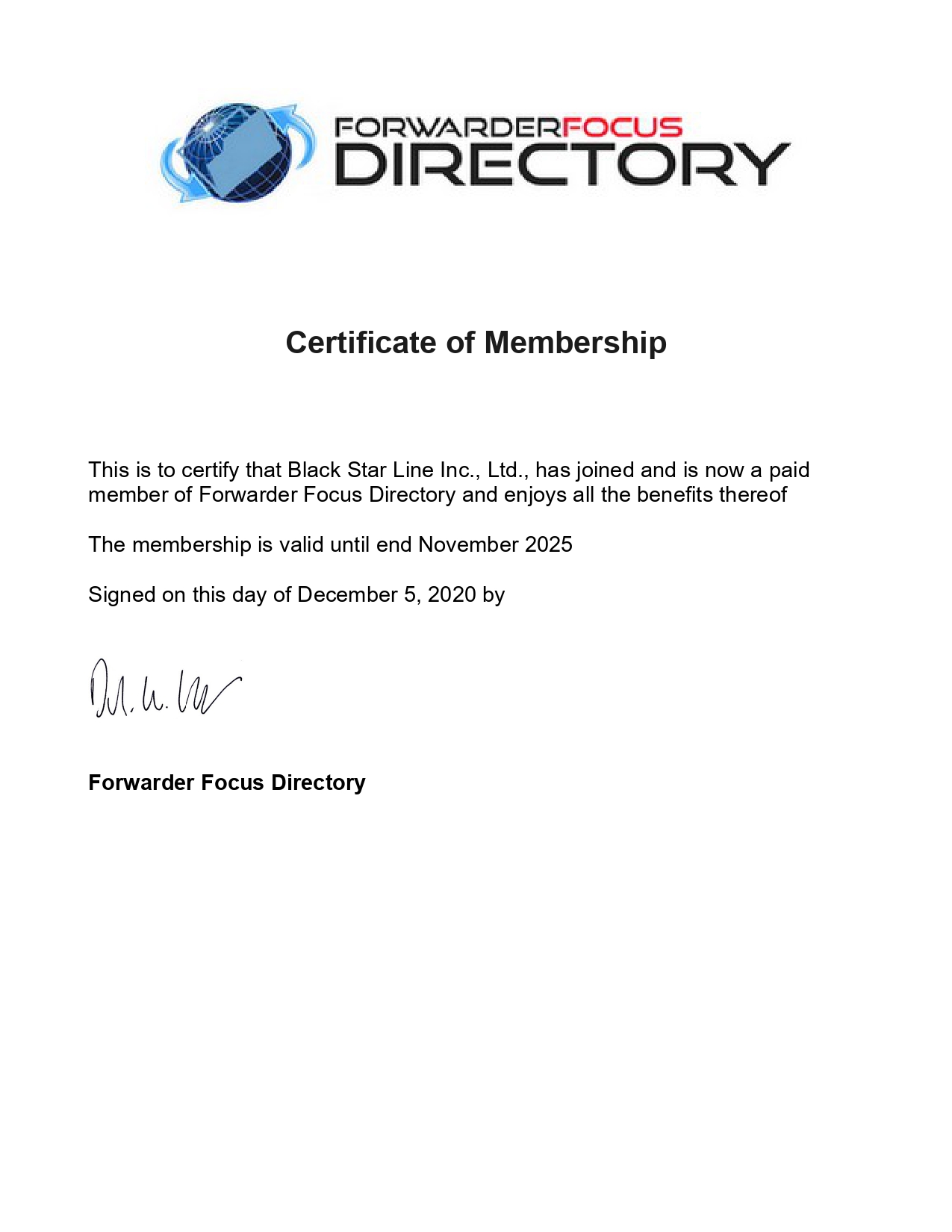 FFD Membership