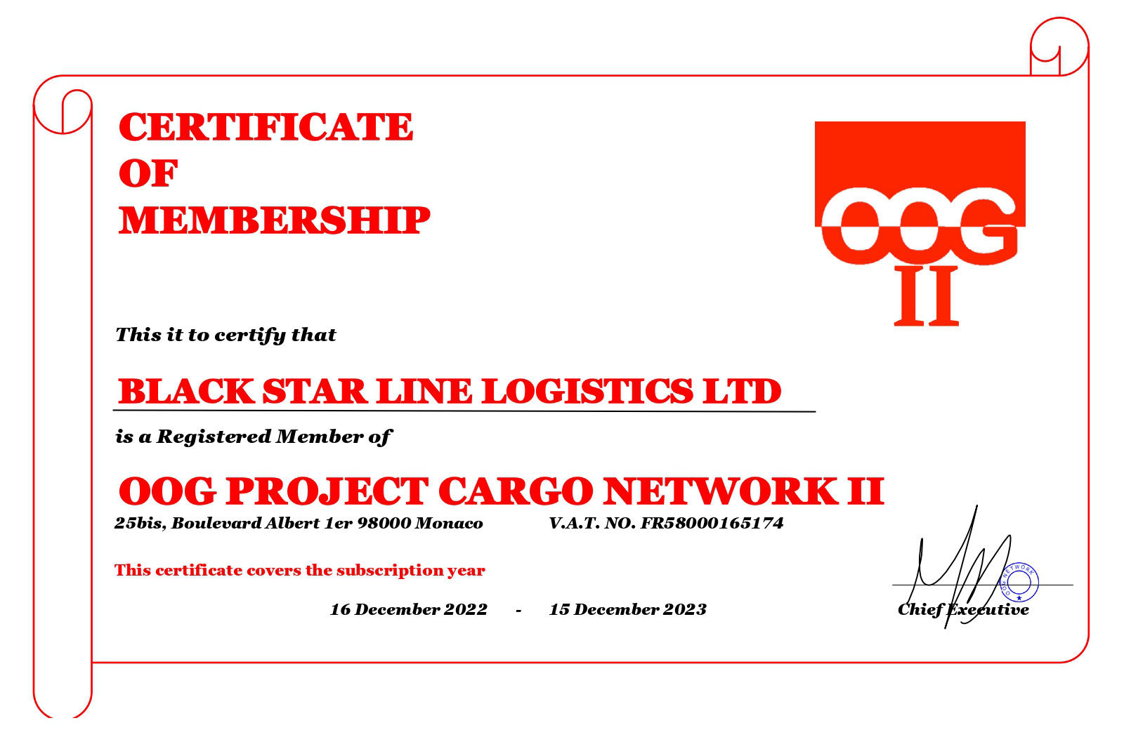 OOG II Member 2022-2023