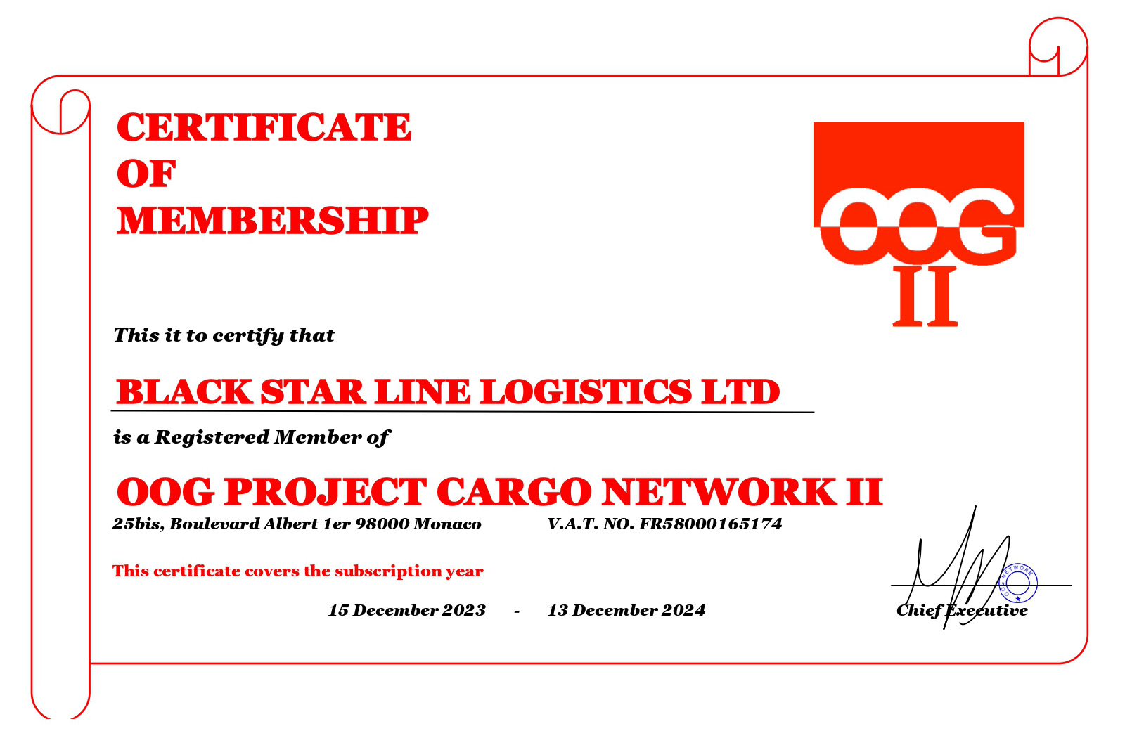 OOG II Member 2023-2024